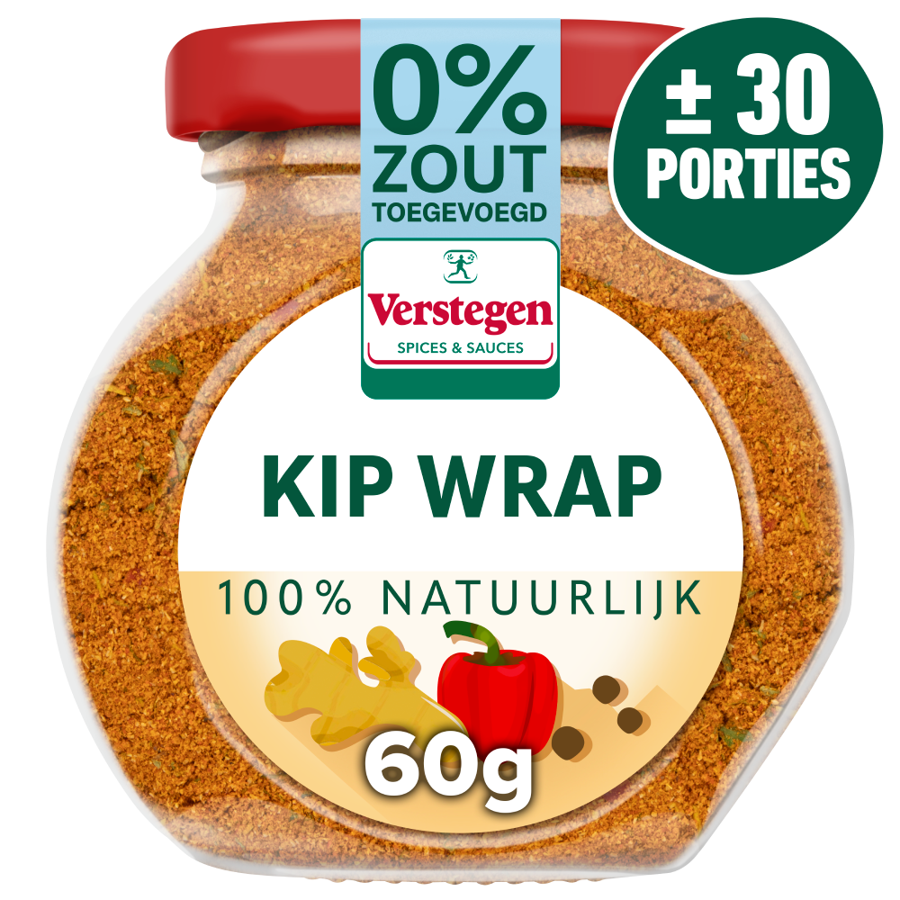 World Spice Meal - Kip Wrap - Voorraadpot klein