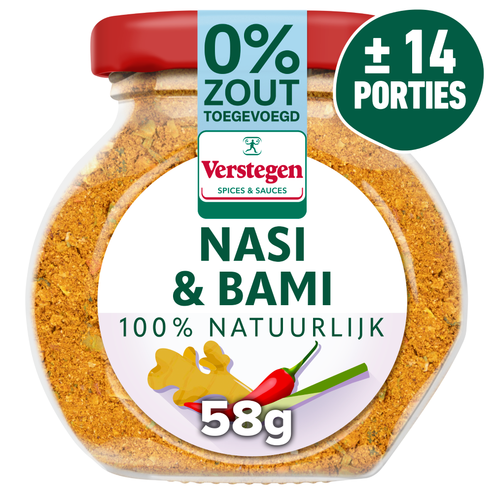 World Spice Meal - Nasi & Bami - Voorraadpot klein