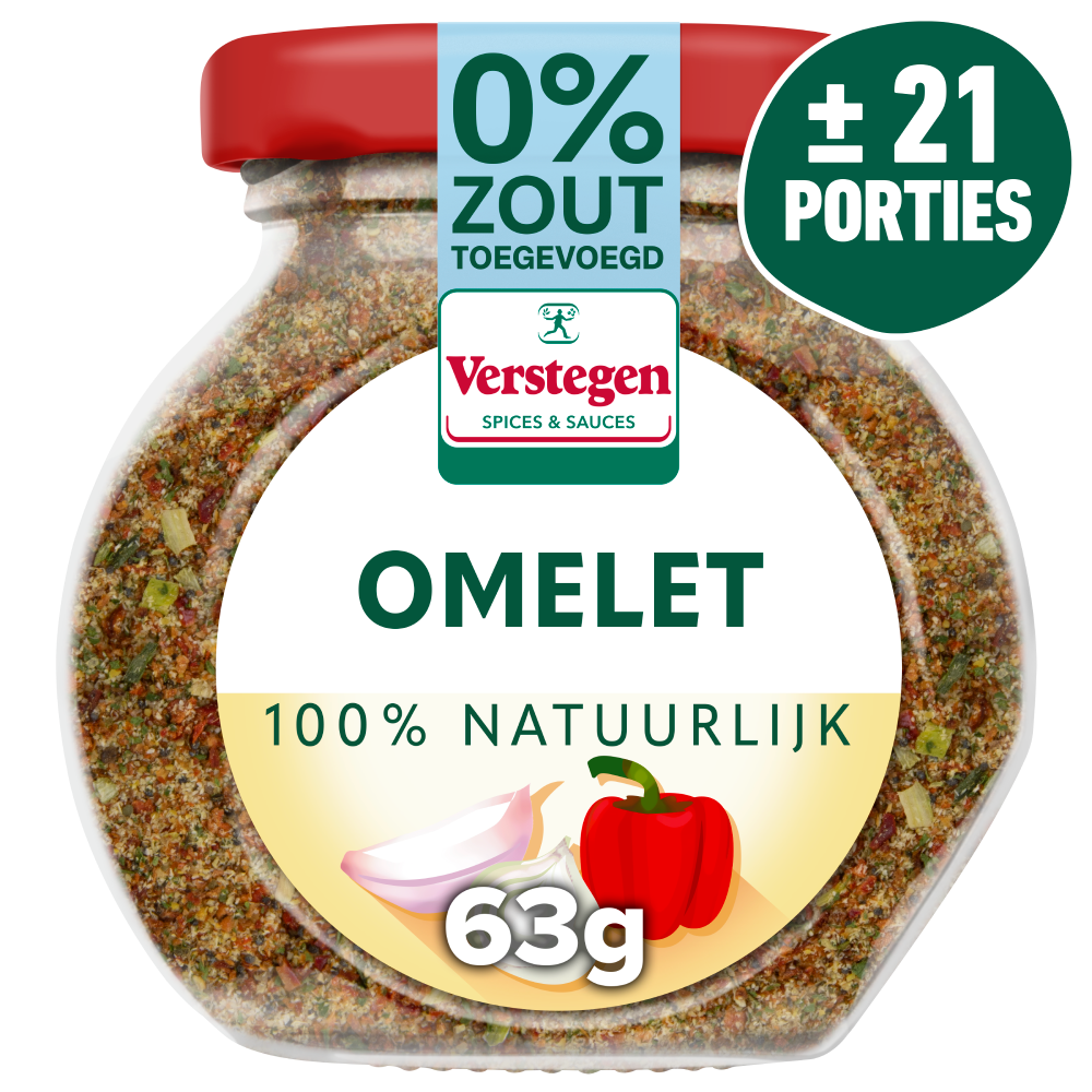 World Spice Meal - Omelet - Voorraadpot klein
