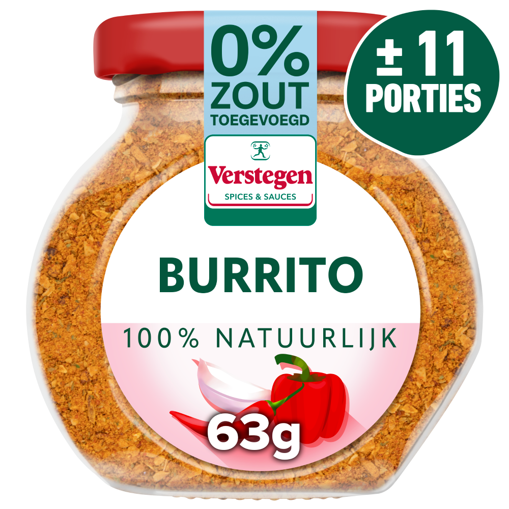 World Spice Meal - Burrito - Voorraadpot klein