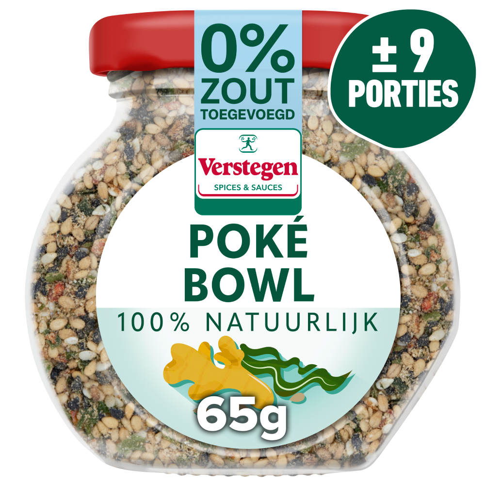 World Spice Meal - Poké Bowl - Voorraadpot klein