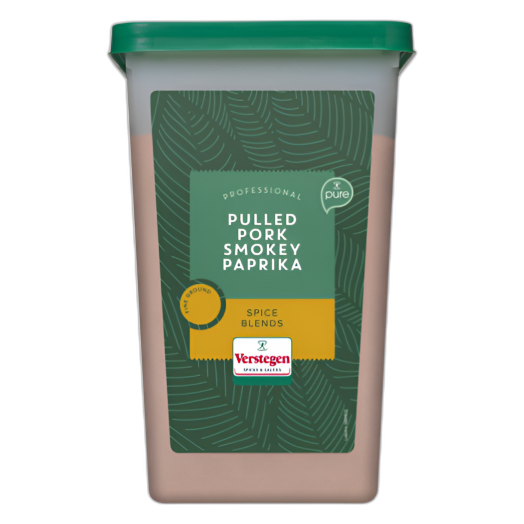 Pulled pork smokey paprika kruiden fijn met zout - Pure - XL doos