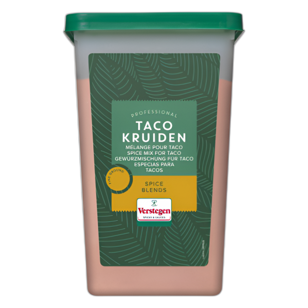 Taco kruiden fijn met zout - XL doos
