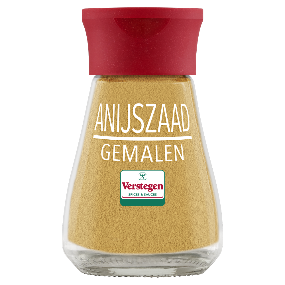 Anijszaad gemalen - Glazen strooier