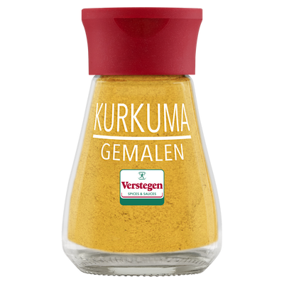 Kurkuma gemalen - Glazen strooier
