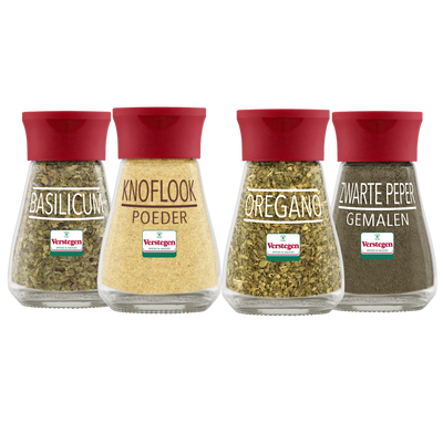 Mediterrane look-basilicumboter - Kruidenboter pakket - 4-delig