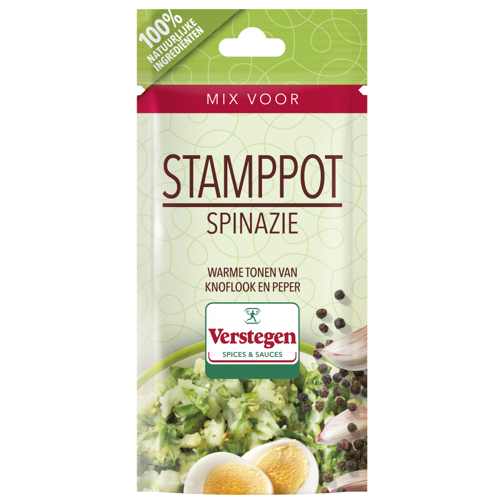 Mix voor Stamppot Spinazie - Zakje