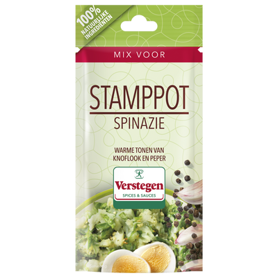 Mix voor Stamppot Spinazie - Zakje