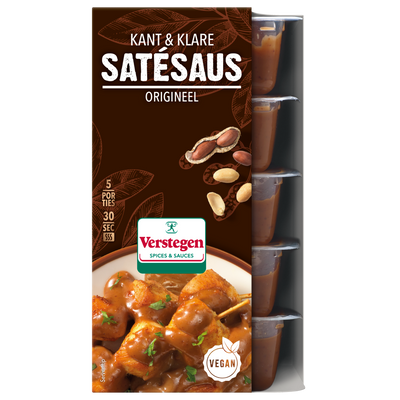 Satésaus (kant-en-klaar 5*80ml) - Cupjes