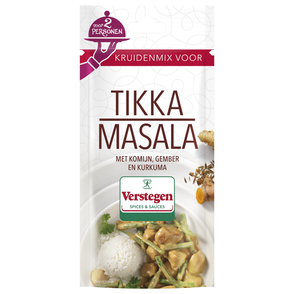 Kruidenmix voor Tikka Masala (2 personen) - Zakje