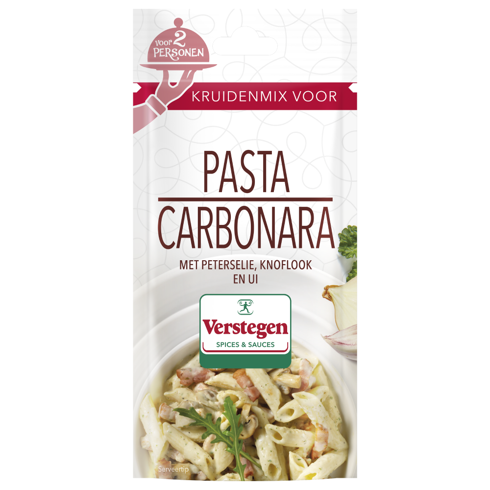 Kruidenmix voor Pasta Carbonara (2 personen) - Zakje