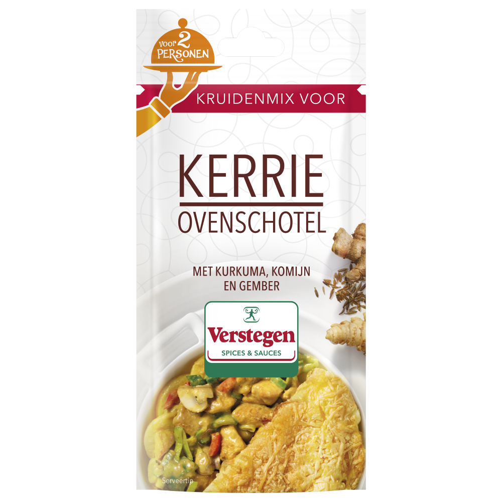Kruidenmix voor Kerrie Ovenschotel (2 personen) - Zakje