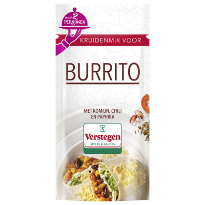 Kruidenmix voor Burrito (2 personen) - Zakje