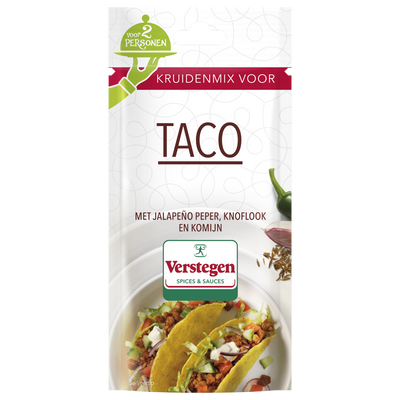 Kruidenmix voor Taco (2 personen) - Zakje