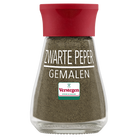 Zwarte Peper gemalen - Glazen strooier
