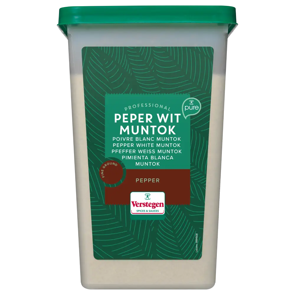 Peper Pap Peper Wit Muntok gemalen - Pure - XL doos – Verstegen.nl