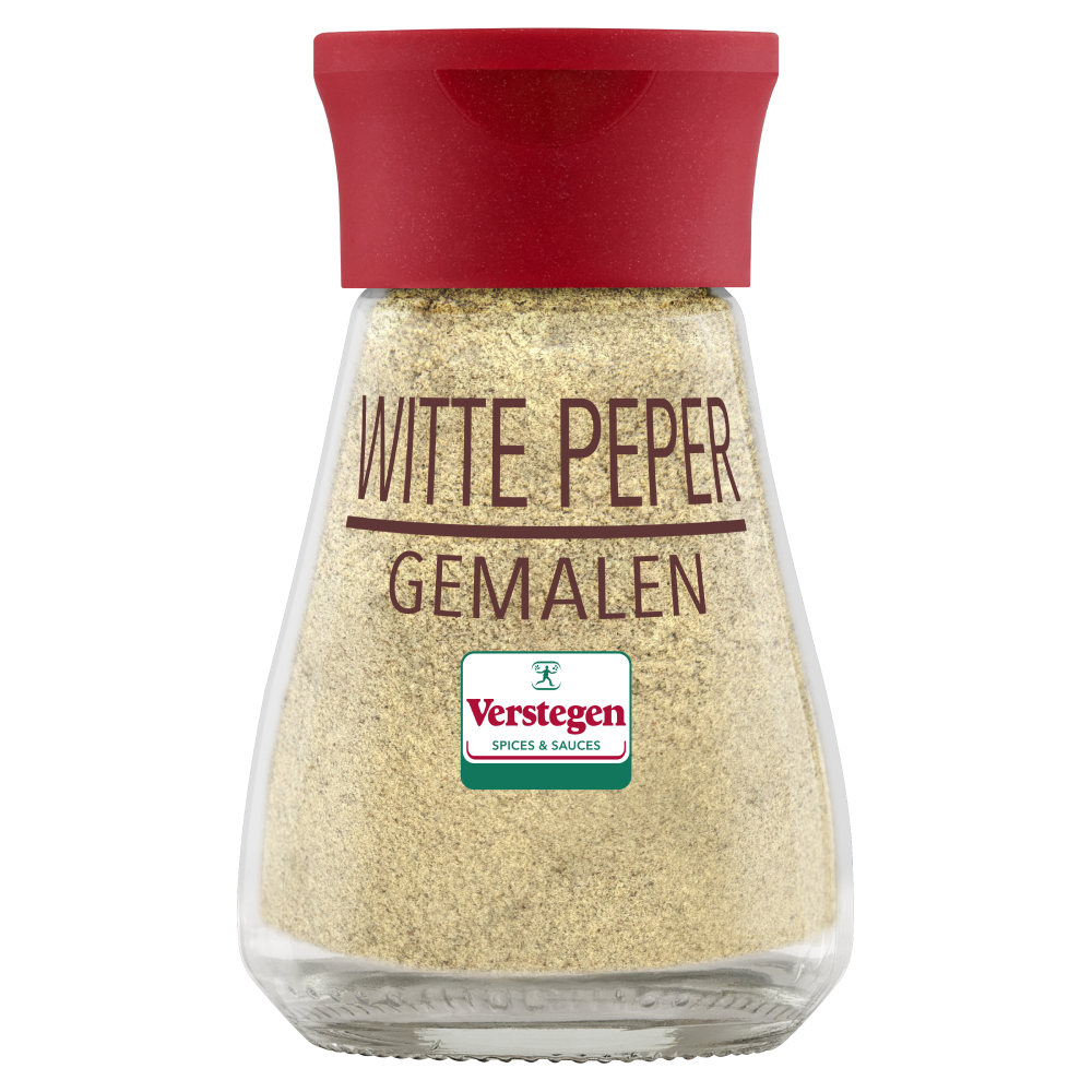 Witte Peper gemalen - Glazen strooier