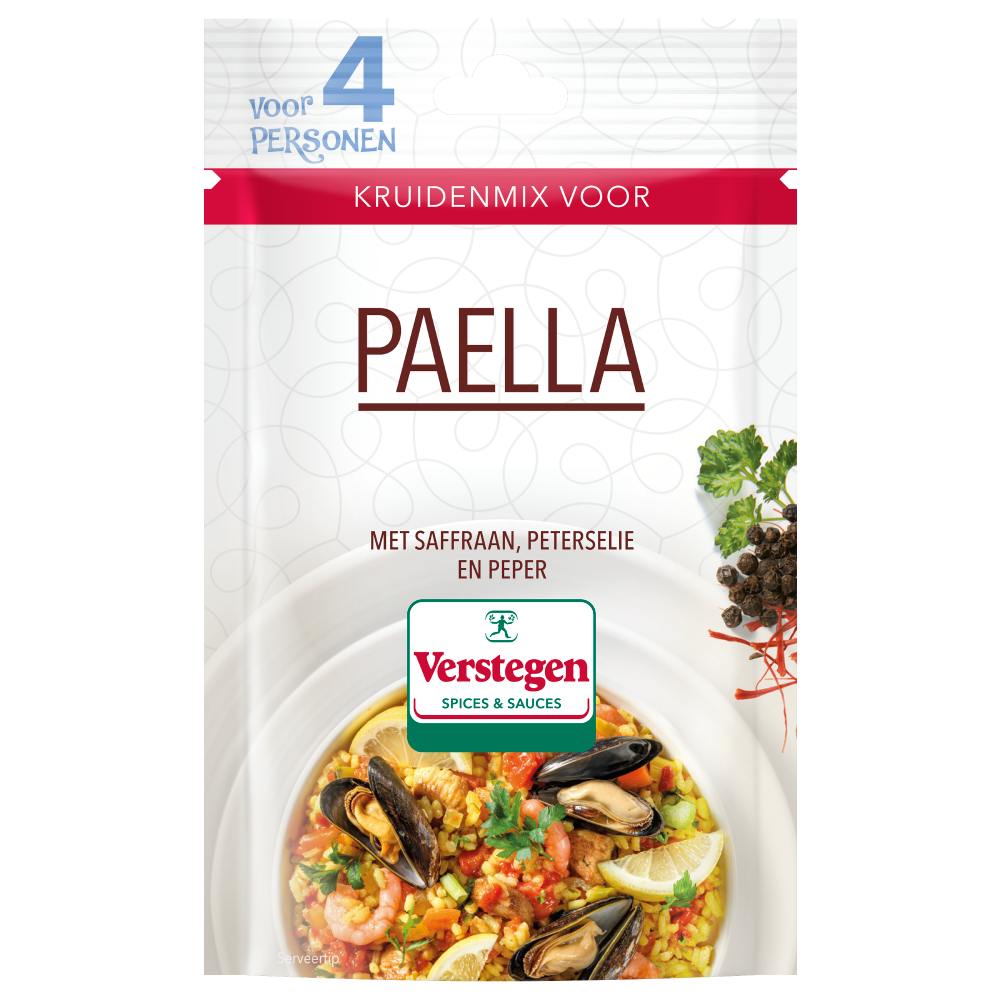 Kruidenmix voor Paella (4 personen) - Zakje