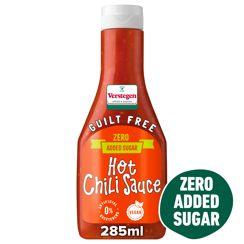 Guilt Free - Hot Chili saus - Fles