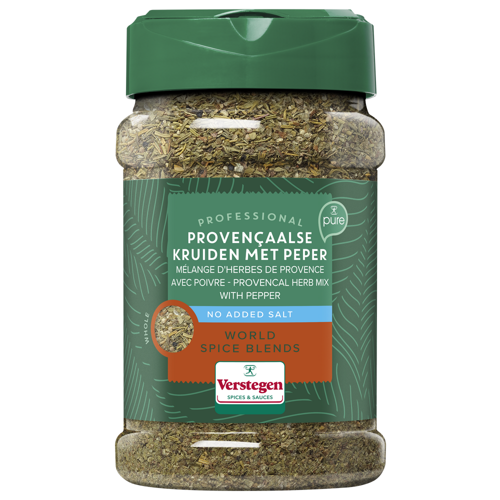 Provençaalse kruiden met peper heel zonder zout - World Spice Blends - Pure - Strooibus small
