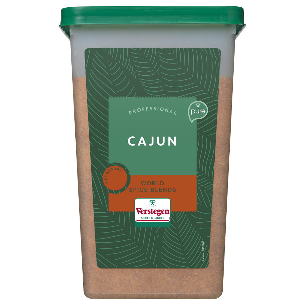 Cajun kruiden fijn met zout - World Spice Blends - Pure - XL doos