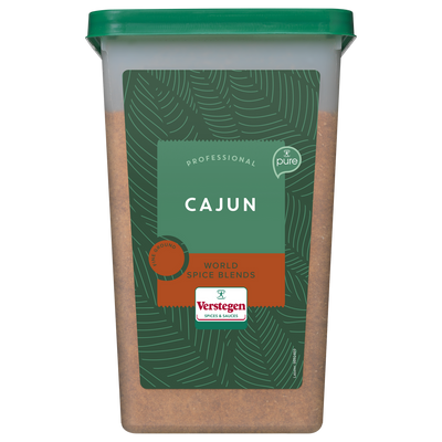 Cajun kruiden fijn met zout - World Spice Blends - Pure - XL doos