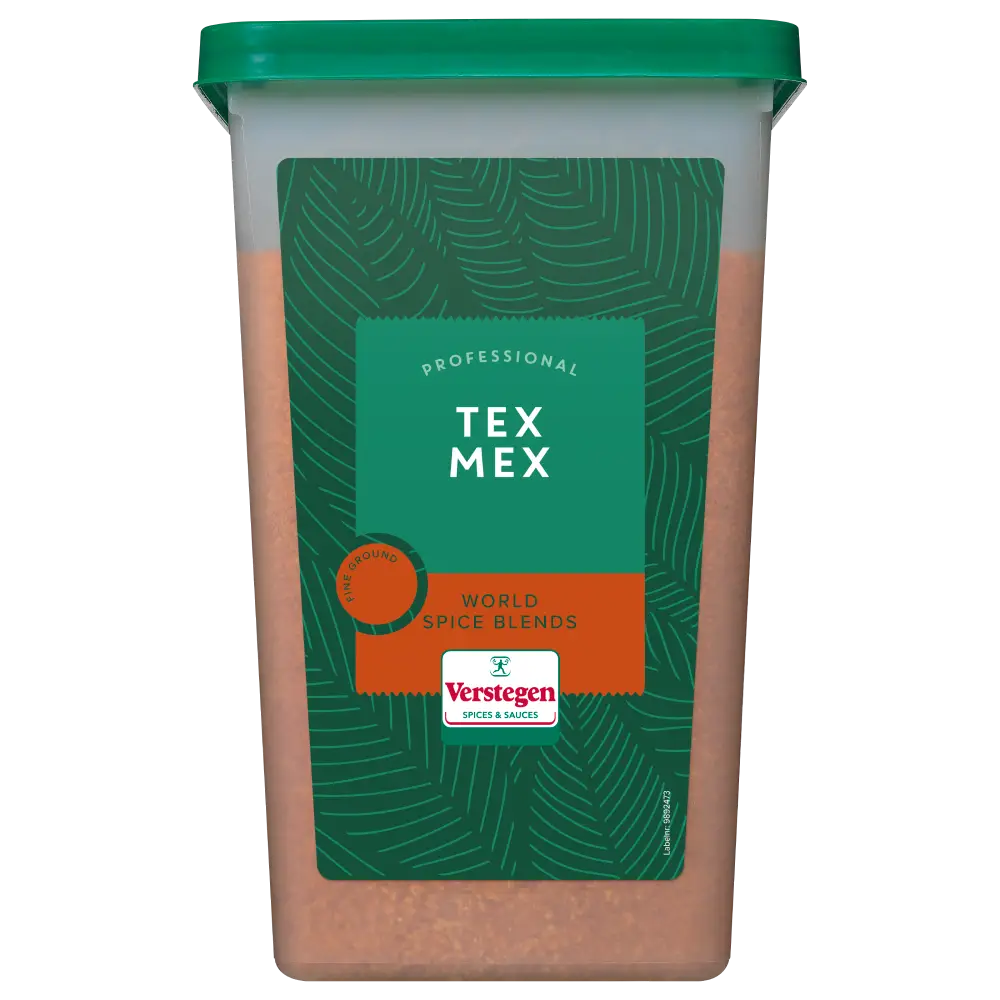 Tex Mex kruiden fijn met zout - World Spice Blends - XL doos