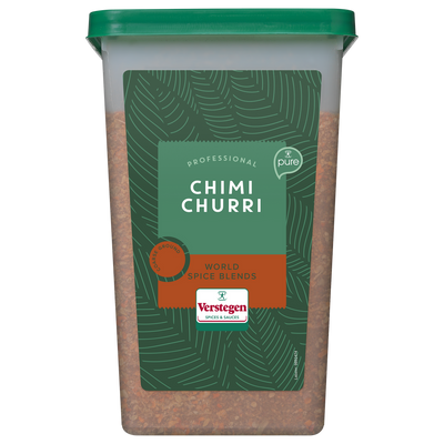 Chimichurri kruiden grof met zout - World Spice Blends - Pure - XL doos