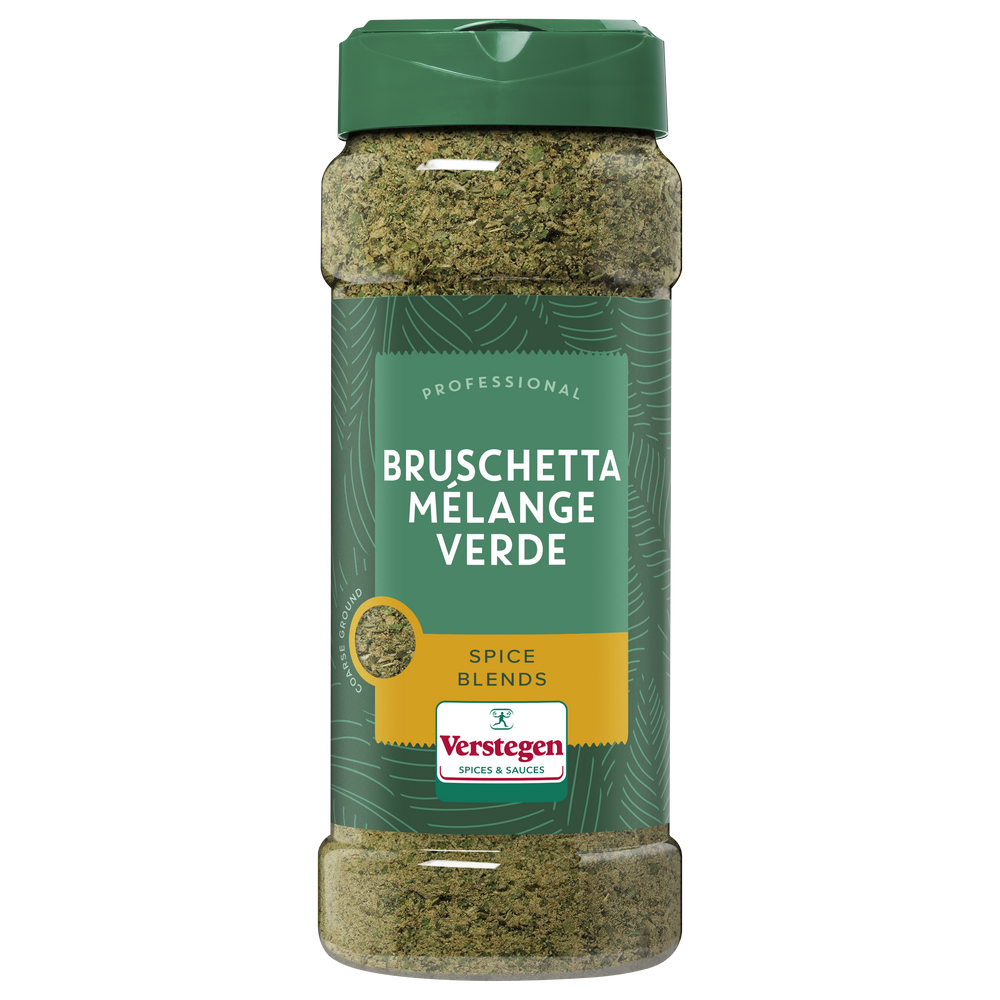 Bruschetta melange verde met zout - Strooibus medium