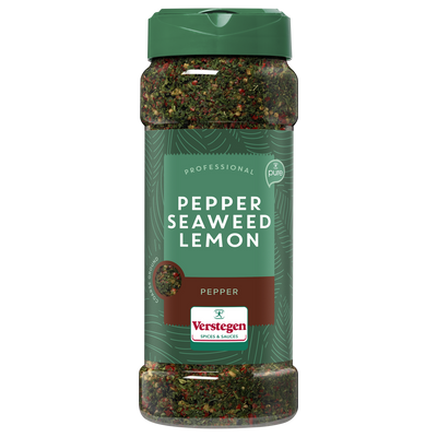 Pepper Seaweed lemon grof zout - Pure - Strooibus medium