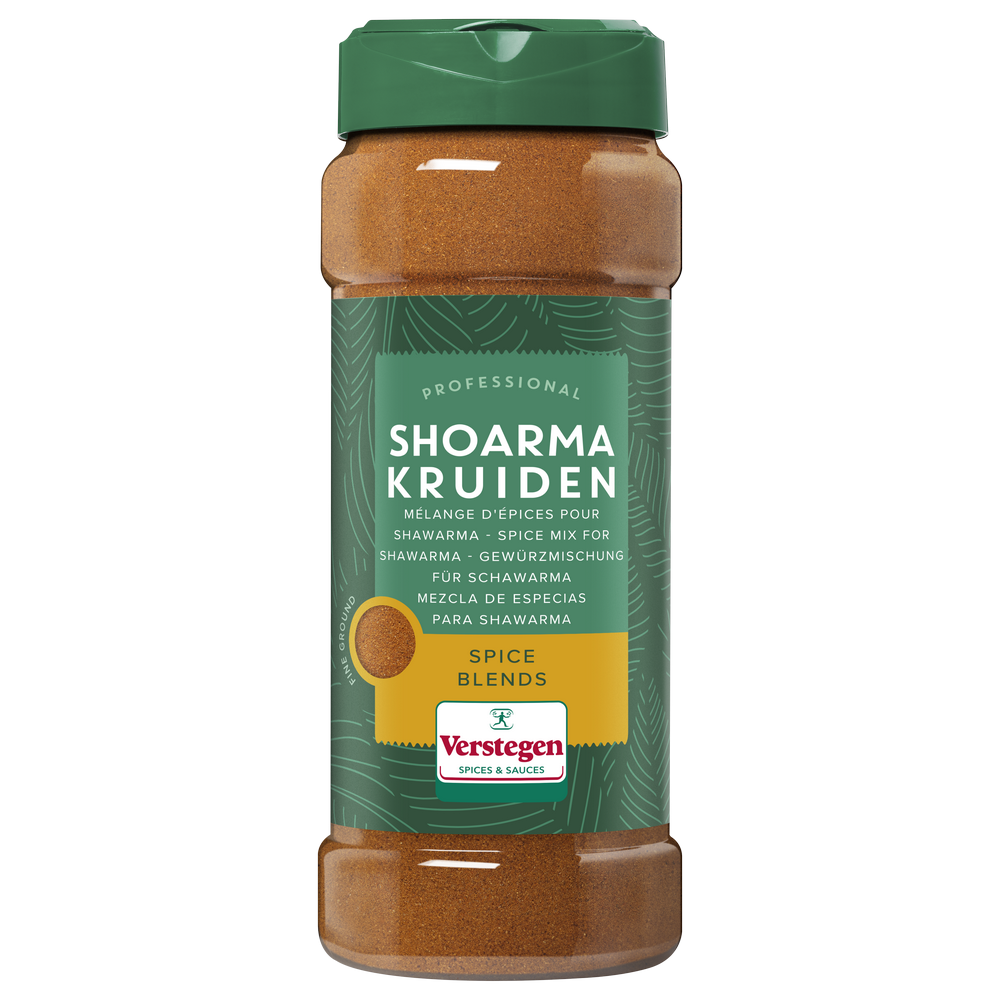 Shoarma kruiden fijn met zout - Strooibus medium