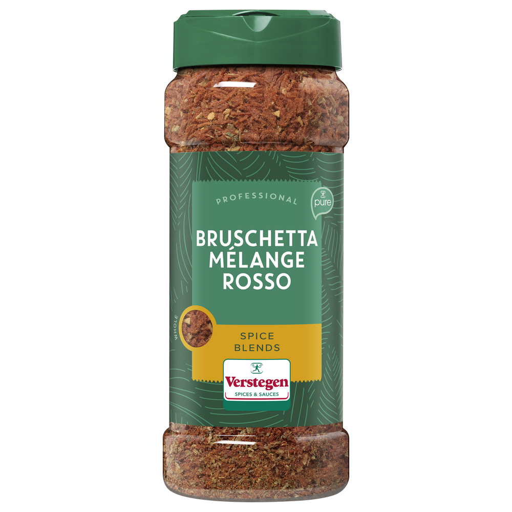 Bruschetta melange rosso met zout - Pure - Strooibus medium