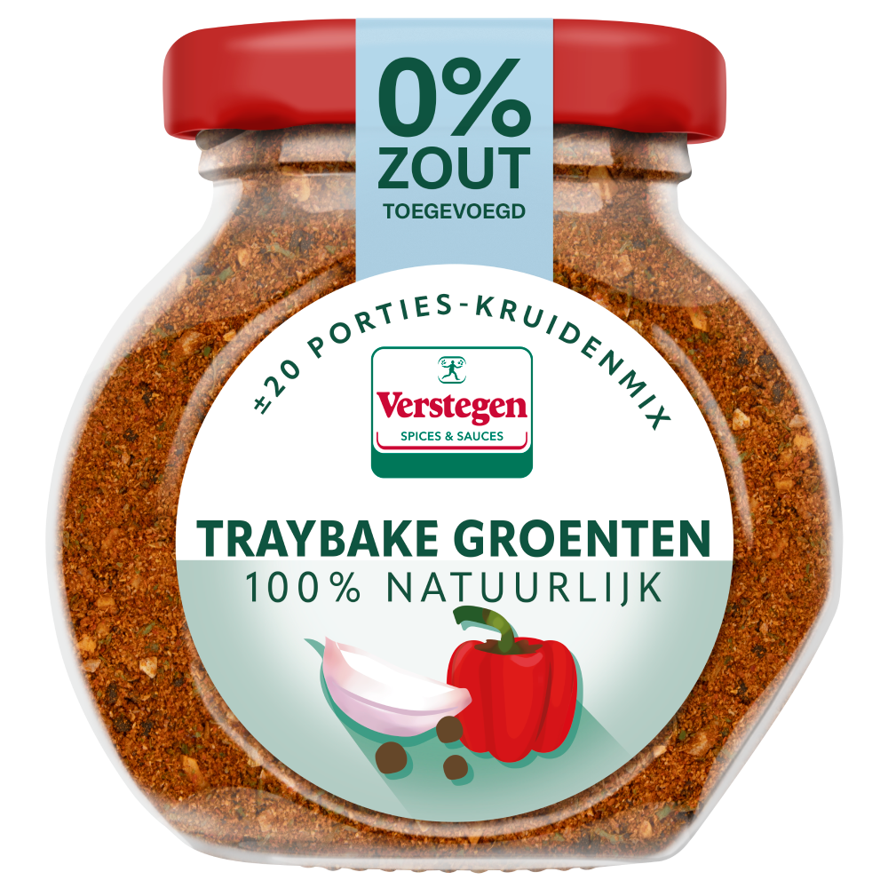 World Spice Meal - Traybake groenten - Vooraadpot klein