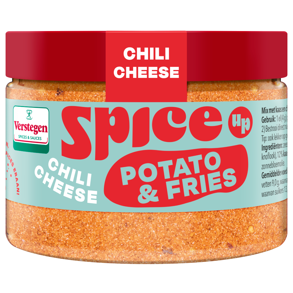 Spice Up - Chili Cheese Potato Fries - rPET potje