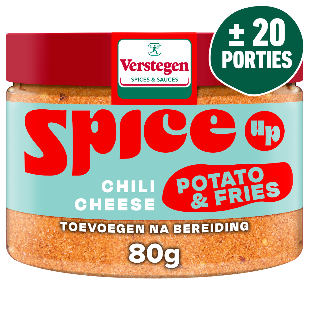 Spice Up - Chili Cheese Potato & Fries - Potje