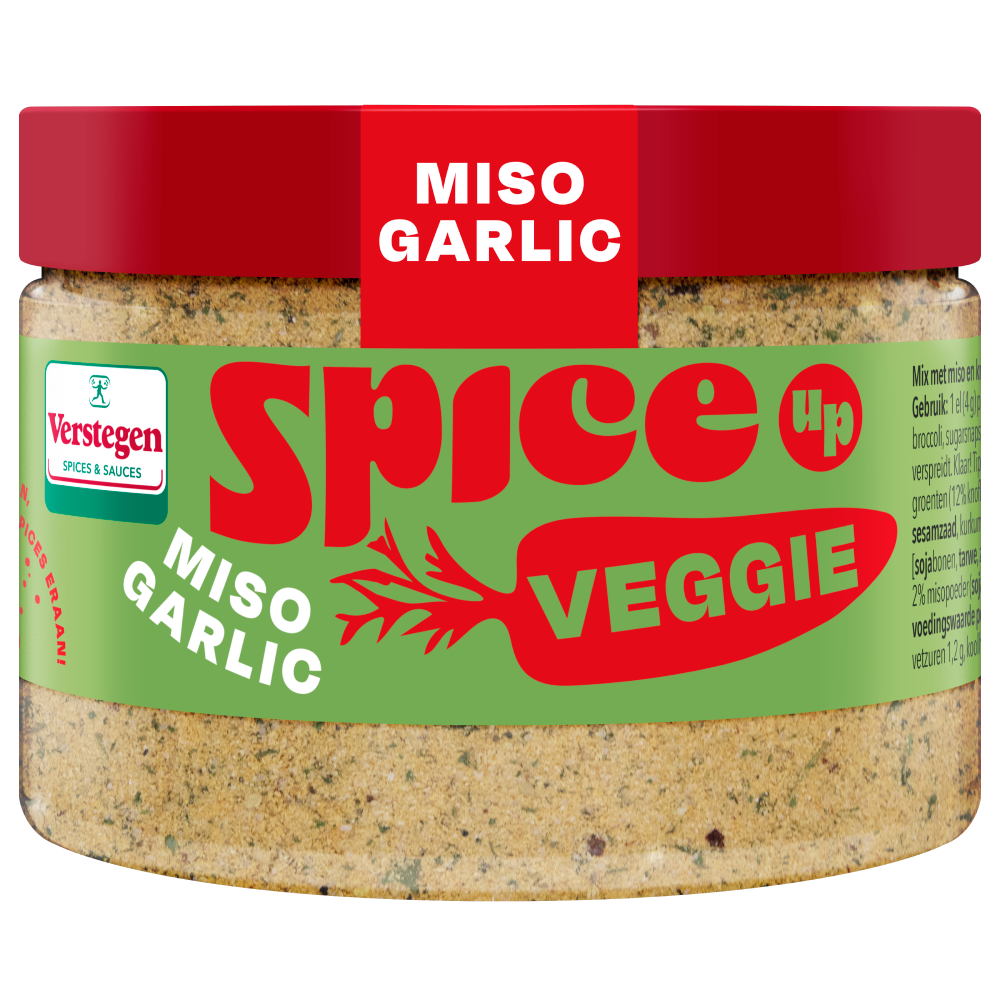 Spice Up - Miso Garlic Veggie - rPET potje