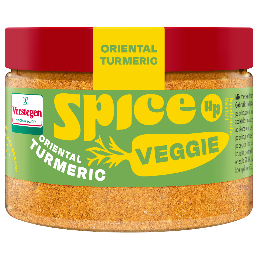 Spice Up - Oriental Tumeric Veggie - rPET potje