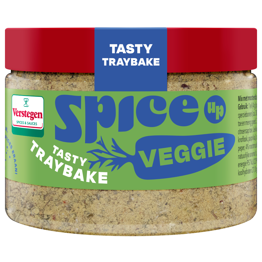 Spice Up - Tasty Traybake Veggie - rPET potje