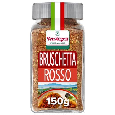 Italiaanse Kruidenmix – Bruschetta Rosso – Voorraadpot