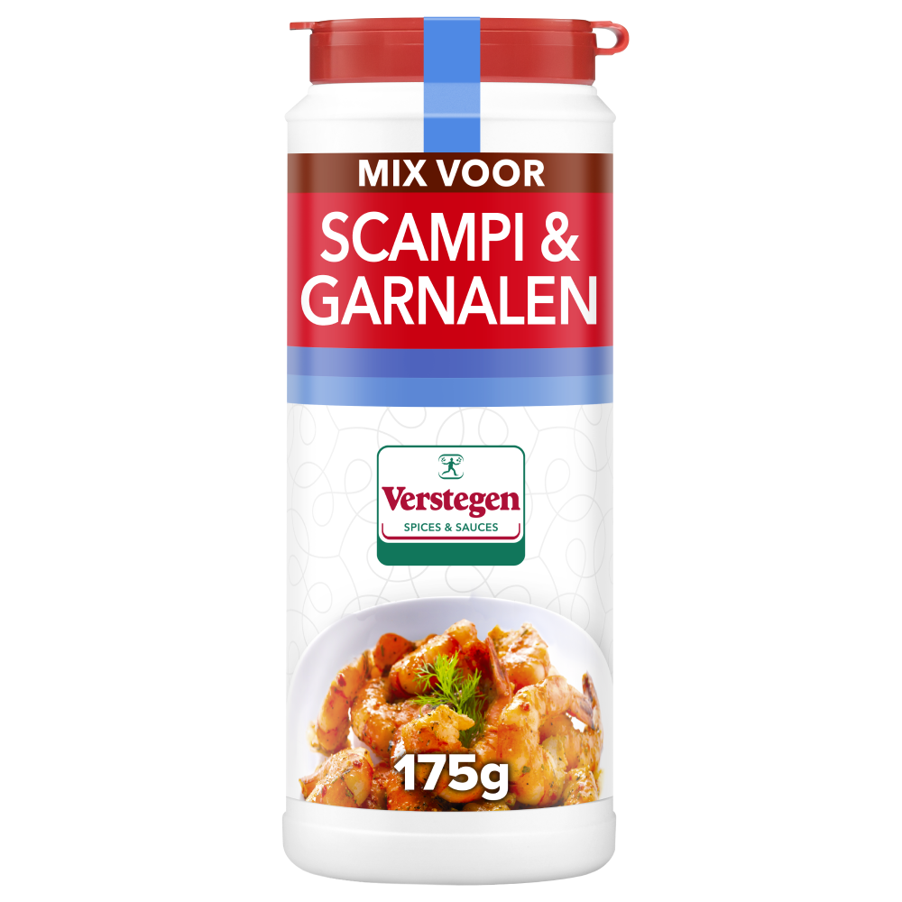Mix voor Scampi & Garnalen - Strooier groot