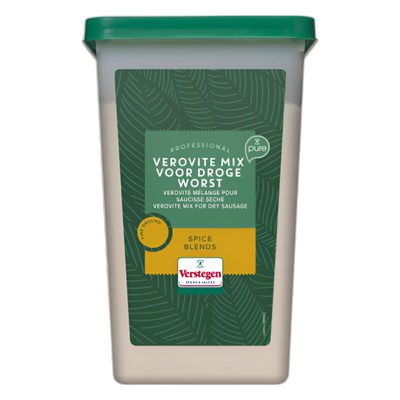 Verovite mix voor droge worst fijn zonder zout - Pure - XL doos