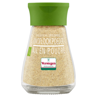 Knoflookpoeder Biologisch - Glazen strooier