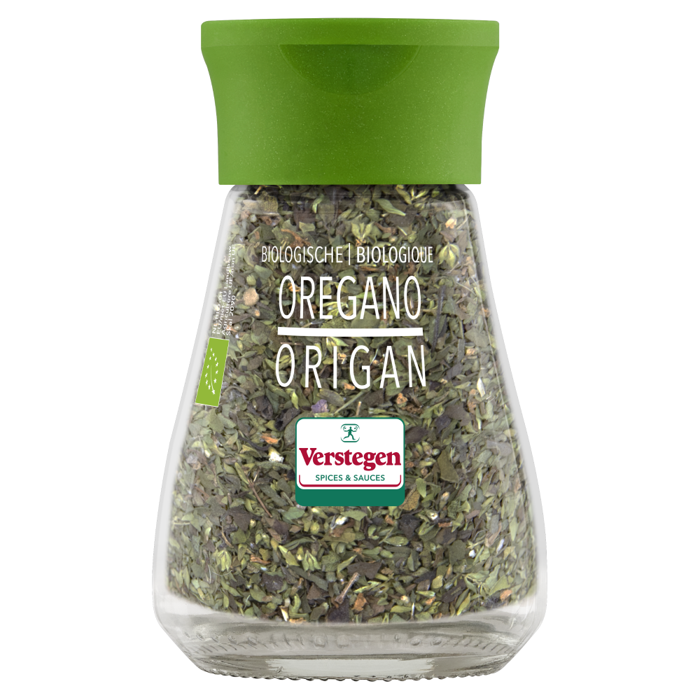 Oregano Biologisch - Glazen strooier