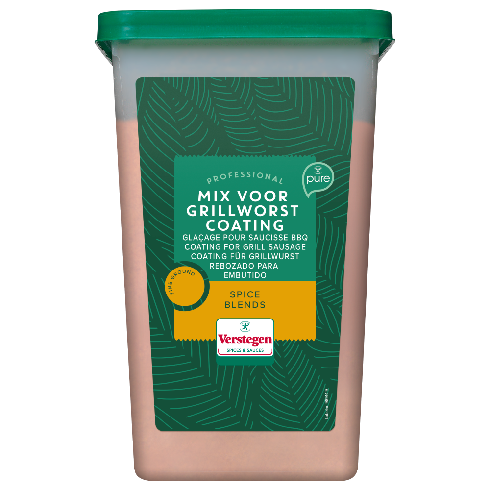 Mix voor grillworst coating - Pure - XL doos