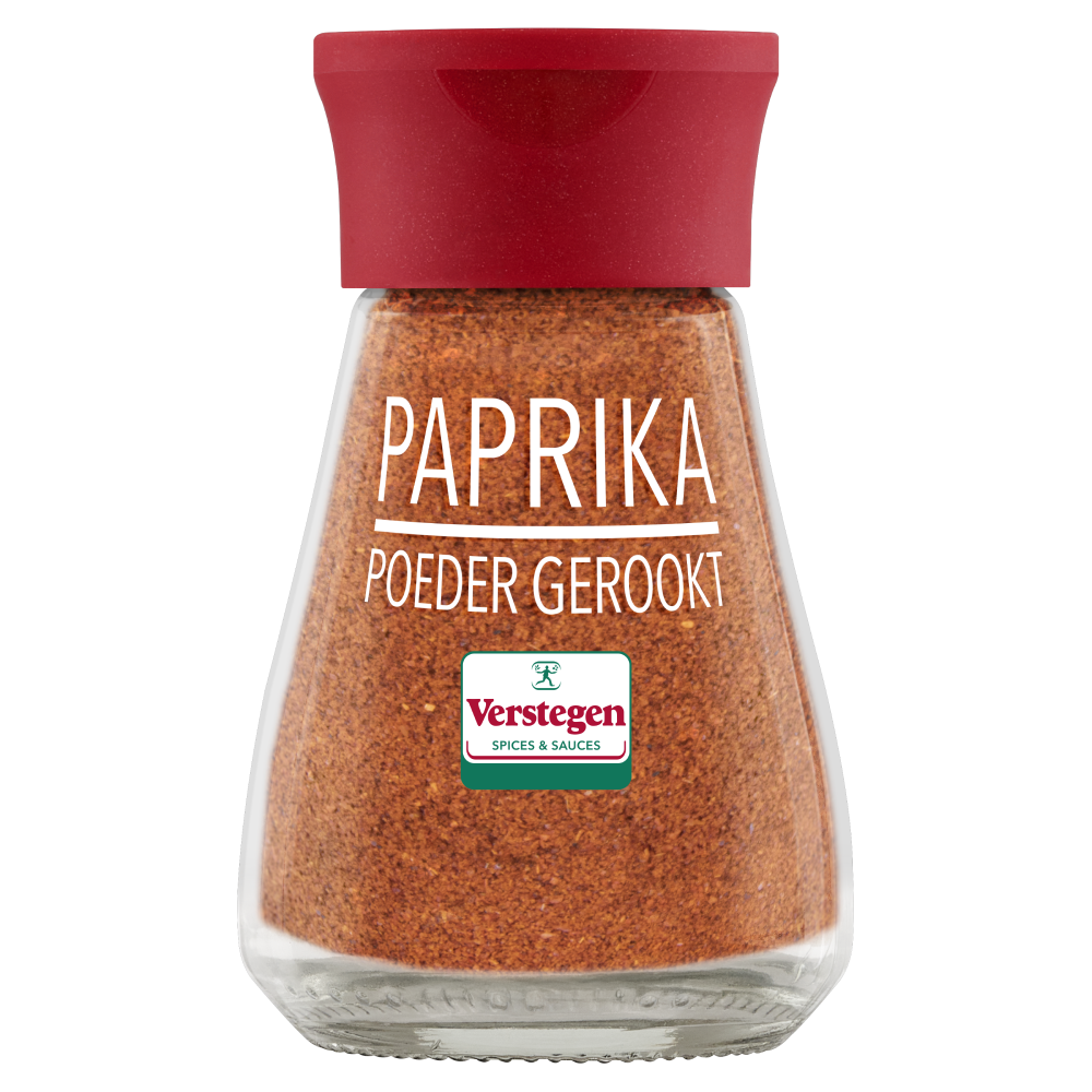 Paprikapoeder gerookt - Glazen strooier