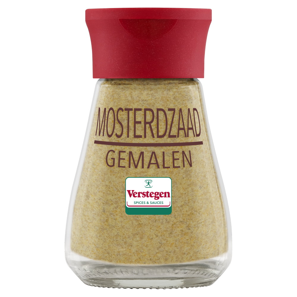 Mosterdzaad gemalen - Glazen strooier