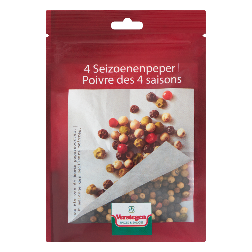 4 Seizoenenpeper - Hersluitbaar zakje