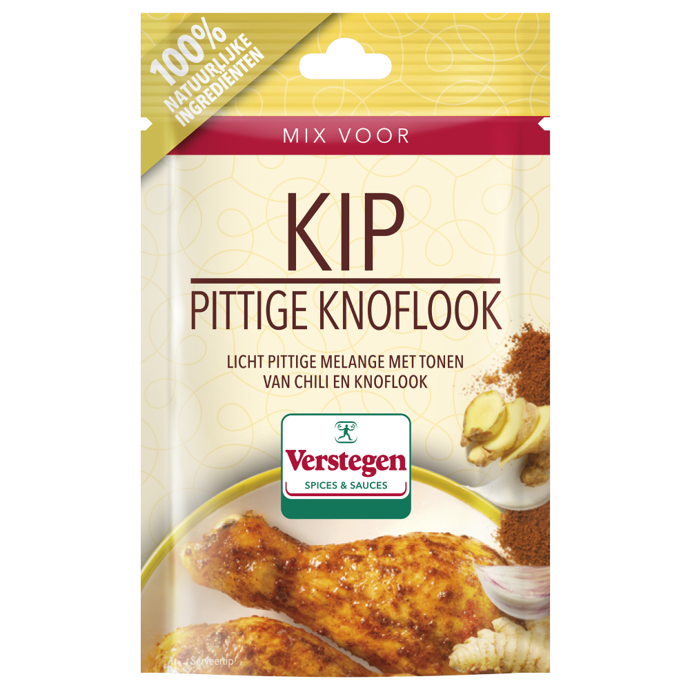 Mix voor Kip Pittige Knoflook - Zakje