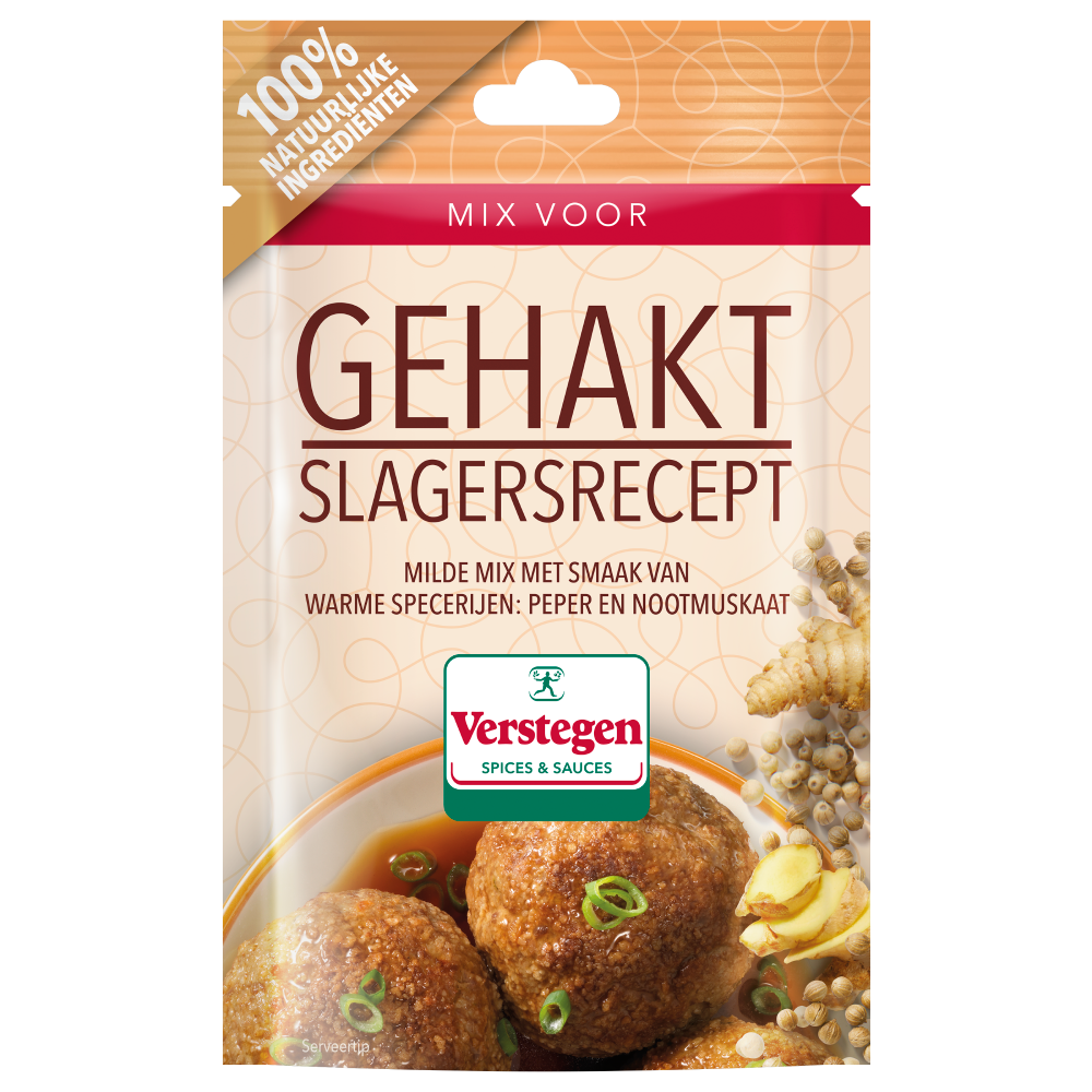 Mix voor Gehakt Slagersrecept - Zakje