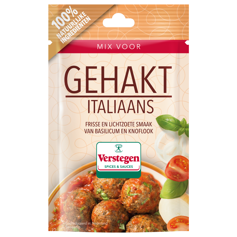 Mix voor Gehakt Italiaans - Zakje